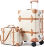 Large Capacity Hardside Suitcase Set with ,Luxury Vintage Style Maletas De Viaje, for Men And Women Carry On Luggage Set